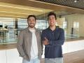 Fundadores de la startup española NovaHiring