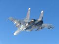 F-18M del Ala15, desplegados en Lituania, interceptaron aviones de caza de la Fuerza Aérea Rusa (en la imagen) volando en aguas internacionales