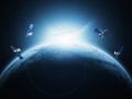 Satélites artificiales que orbitan alrededor de la Tierra