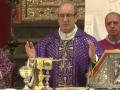 Un momento de la misa oficiada por monseñor Fernández
