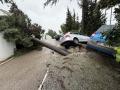 Imagen de un árbol caído y coches afectados tras el paso de la borrasca Leonardo, en la localidad gaditana de Los Barrios (Cádiz). A 4 de febrero de 2026, en Los Barrios, Cádiz (Andalucía, España). La Agencia Estatal de Meteorología (Aemet) ha activado hasta las 15.00 horas de este miércoles 4 de febrero aviso de nivel rojo --peligro extraordinario-- en la comarca gaditana del Campo de Gibraltar por lluvias que pueden dejar hasta 120 litros por metro cuadrado en 12 horas, especialmente en el entorno del municipio de Algeciras. En todo el litoral de Cádiz hay además activos avisos de nivel naranja por fenómenos costeros y fuertes vientos.

Nono Rico / Europa Press
04/2/2026