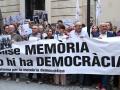 Protesta contra la derogación de la ley de memoria democrática en 2024