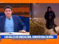 Jesús Cintora conectó en directo con la reportera del programa en una calle anegada por el agua