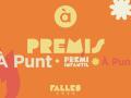 Imagen del cartel promocional de los premios À Punt a las fallas 2026