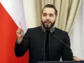 El presidente de El Salvador, Nayib Bukele, habla en una rueda de prensa