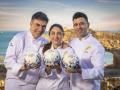 Lucía Freitas, de A Tafona (Santiago de Compostela), junto a Ramón Freixa, de Ramón Freixa (Madrid) y Álvaro Salazar, de Voro (Mallorca).

REMITIDA / HANDOUT por GUÍA REPSOL
Fotografía remitida a medios de comunicación exclusivamente para ilustrar la noticia a la que hace referencia la imagen, y citando la procedencia de la imagen en la firma
16/2/2026