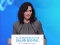 La presidenta de la Comunidad de Madrid, Isabel Díaz Ayuso