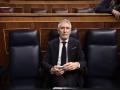 El ministro del Interior, Fernando Grande-Marlaska, durante una sesión de control al Gobierno, en el Congreso de los Diputados.