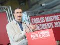 Pedro Sánchez, el pasado domingo en Ponferrada (León)