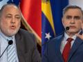 El exfiscal general de Venezuela, Tarek William Saab, y el exdefensor del Pueblo, Alfredo Ruiz
