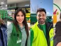 Imagen de varios trabajadores de Mercadona