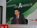 Rafael Velasco, ex vicesecretario general del PSOE andaluz, en una rueda de prensa (archivo)