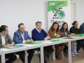 El presidente del PP de Castilla y León, Alberto Núñez Feijóo, en su visita a Dehesa Grande, junto a, entre otros, la consejera de Agricultura, Ganadería y Desarrollo Rural de la Junta, María González Corral.

REMITIDA / HANDOUT por PP DE SALAMANCA
Fotografía remitida a medios de comunicación exclusivamente para ilustrar la noticia a la que hace referencia la imagen, y citando la procedencia de la imagen en la firma
27/2/2026