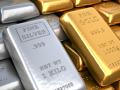 Barras de oro y plata