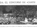 Fotografía del Concurso de Cante Jondo publicada en la revista Nuevo Mundo en junio de 1922