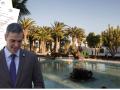 Montaje de Pedro Sánchez en las nstalaciones de La Mareta, en Costa Teguise