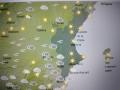 Imagen de la previsión de la Aemet para este domingo 22 de marzo