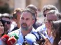 El presidente de Vox, Santiago Abascal, atiende a los medios de comunicación en Andújar (Jaén) para tratar asuntos de la actualidad política autonómica y nacional encarando el escenario de las próximas elecciones andaluzas del 17M. A 16 de marzo de 2026 en Andújar, Jaén (Andalucía, España). Santiago Abascal, ha afirmado este jueves que "no teme" una posible denuncia de Javier Ortega Smith después de que el Comité Ejecutivo Nacional (CEN) del partido haya desestimado el recurso de alzada que interpuso el también diputado contra su salida.

Joaquín Corchero / Europa Press
16/4/2026