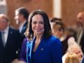 La líder opositora venezolana y Nobel de la Paz María Corina Machado