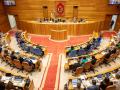 Un momento del pleno del Parlamento de Galicia