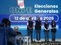 Funcionarios de la Oficina Nacional de Elecciones (ONPE) de Perú