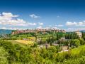 La muy antigua ciudad de Orvieto, en Umbría (Italia)