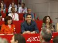 Pedro Sánchez durante una reunión del Comité Federal del PSOE
