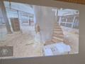 Parte del recorrido 3D que reconstruye la arquitectura de la prisión siria
