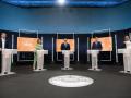 Los candidatos de los cinco partidos con representación parlamentaria