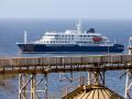 Foto del crucero en el que se encuentran los contagiado de hantavirus