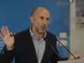 El alcalde de la ciudad, Gonzalo Pérez Jácome, ofrece una rueda de prensa tras reunirse con el presidente de la Xunta de Galicia, en la Delegación de la Xunta, a 4 de octubre de 2023, en Ourense, Galicia (España). El alcalde de Ourense, ha solicitado al presidente de la Xunta la petición de que la Administración autonómica asuma la apertura de los centros educativos de la ciudad fuera del horario escolar, para que los niños empleen las instalaciones para actividades