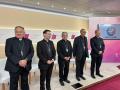 Los cinco obispos que han participado en la rueda de prensa