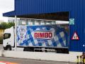 Un camión en la fábrica de Bimbo