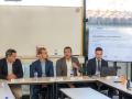 Imagen de Sergio Navarro, Fernando Oñiga, Luis Fernández y Jesús Barca durante la presentación