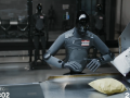Retransmisión de un robot realizando una jornada de trabajo
