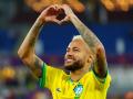 Neymar Jr., en un partido con Brasil