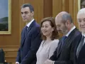 Sánchez, Armengol, Rollán y Conde-pumpido, este martes en Zarzuela