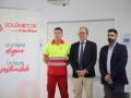 Mario Tejera, Darío Reina y Salvador García, en la presentación de los datos de Solemccor
