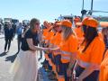 María José Catalá en la presentación del dispositivo de Playas 2026 de Valencia