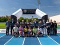 Imagen de las nuevas pistas de atletismo de la UPV