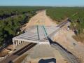 Obras de Adif en el baipás de Olmedo (Valladolid) para unir por alta velocidad transversalmente  la mitad norte de España