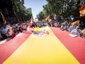 La marcha convocada la citada plataforma, que coordina a más de 150 asociaciones civiles, ha arrancado a las 10.30 horas desde la madrileña Plaza de Colón con dirección al Arco de Moncloa.