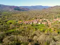 Vista de la aldea de Tosende, en el territorio de Couto Mixto