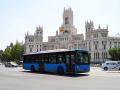 The Plaza de Cibeles is a square with a neo-classical complex of marble sculptures with fountains that has become an iconic symbol for the city of Madrid.