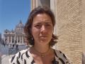 La corresponsal de El Debate en el Vaticano, María Rabell