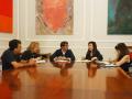 Imagen de una de las reuniones de la secretaría autonómica de Cultura