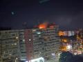 Un dron ruso impactó en la madrugada de este viernes contra un edificio de apartamentos en la ciudad rumana de Galati
