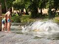 En la imagen, zona del río Águeda en Ciudad Rodrigo (Salamanca)
