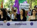La secretaria política de Podemos y eurodiputada, Irene Montero