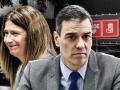 Leire Díez y Pedro Sánchez